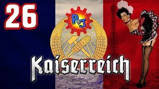 Lets Play Hearts of Iron 4  HOI4 Kaiserreich Mod Gameplay  Commune of France Part 26 [upl. by Euqimod]