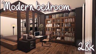 ✰Bloxburg  Modern Room speed build✰ [upl. by Lamrert]