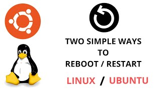 How To RestartReboot Computer Running On LinuxUbuntu OS [upl. by Enaenaj]