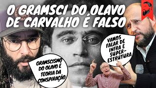 OLAVO DE CARVALHO MENTE SOBRE ANTONIO GRAMSCI  MARX E GRAMSCI EM DEBATE COM CLÃ“VIS DE BARROS [upl. by Dloraj]