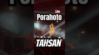 Porahoto Live by Tahsan Black band  concert music shorts tahsan black [upl. by Aynnat701]