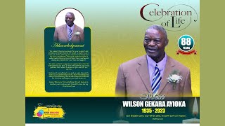 Wilson Gekara Ayioka Funeral Livestream  December 1 2023 [upl. by Leorsiy]