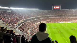 Asi escuchan los visitantes en El Monumental  River Plate vs Fluminense [upl. by Ennazor]