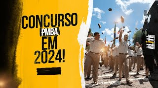 CONCURSO PARA SOLDADO PMBA EM 2024 [upl. by Ydnec717]