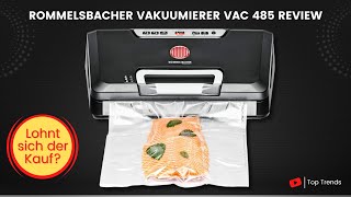 ROMMELSBACHER Vakuumierer VAC 485 Review  Bestes Vakuumiergerät [upl. by Eldora575]