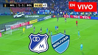 🔴 MILLONARIOS 1  1 BOLIVAR EN VIVO Y EN DIRECTO • COPA LIBERTADORES  NOTICIAS DEL VERDE [upl. by Isahella511]