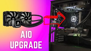 Corsair H100X AIO Upgrade  Budget AM5 AliExpress Gaming PC [upl. by Ferdinana]