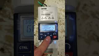 Lenze drive parameter setting [upl. by Niarb]