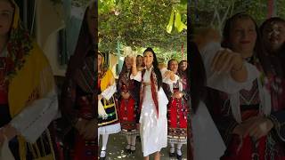 Enisa dances traditional Balkan style 🔥 [upl. by Einnal]