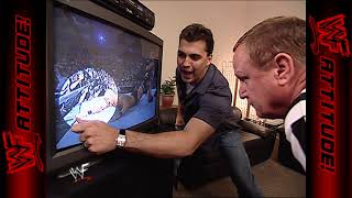 Shane McMahon talks to Earl Hebner  RAW IS WAR 2001 [upl. by Merriam]