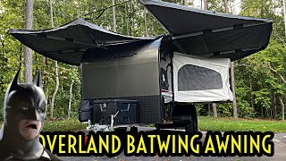 2022 FLYER EXPLORE 180 OVERLAND AWNING INSTALL amp REVIEW [upl. by Maje]