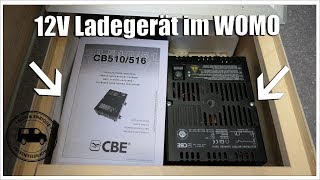 12V Ladegerät Bedienung und Einstellung im Wohnmobil [upl. by Almeida]