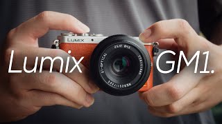 A Micro Four Thirds sensor in your pocket  Meet the Lumix GM1 [upl. by Neyuh]