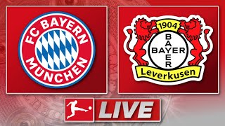 🔴 FC Bayern München  Bayer 04 Leverkusen  Bundesliga Topspiel 5 Spieltag  Liveradio [upl. by Dlarrej]