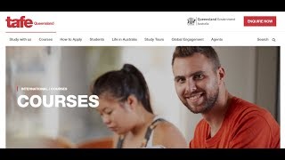 TAFE admission process for International Students  Study courses in Australia [upl. by Anelehs]