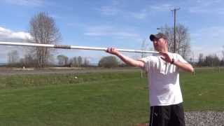 Javelin Throw Help  Javelin Position and Control [upl. by Eveiveneg756]