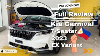 Kia Carnival 2023  22L EX AT 7Seater Automatic  Mid Variant  RyanKristine [upl. by Yeca]