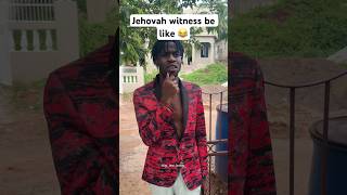 Jehovah witness be like 😂 jehovahswitnesses funnyvideo jamaicancomedy funny comedyfilms [upl. by Atirehgram]