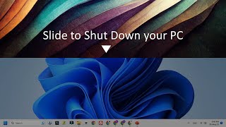 Enable Slide to Shutdown Feature in Windows 1011 [upl. by Kress]