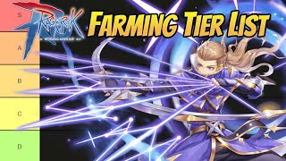 Farming Tier List with Analysis  Which Class Should You Choose for Farming  Ragnarok Mobile [upl. by Kehr]