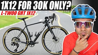 Unboxing Cheapest 1x12 Hydraulic Gravel Bike GROUPSET  Rs  30000 LTWOO GRT 1X12 Drivetrain Gear [upl. by Vasiliki]