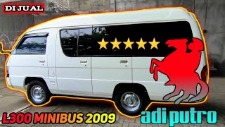 TERJUAL MITSUBISHI L300 MINIBUS TAHUN 2009 KAROSERI ADI PUTRA [upl. by Coumas]