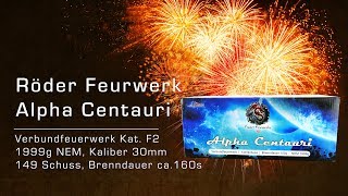 Alpha Centauri von Röder Feuerwerk [upl. by Spalding]