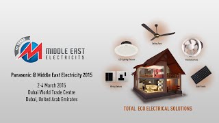 Panasonic at Middle East Electricity MEE 2015 [upl. by Nnagrom]