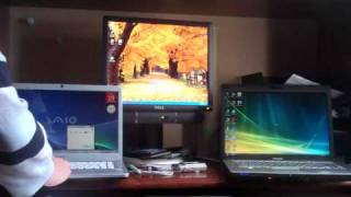 windows 7 vs windows vista vs windows xp logon test [upl. by Standford]