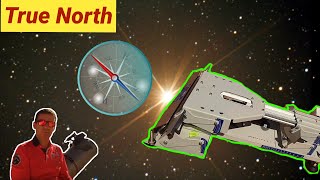 Best Way To Find TRUE NORTH For Dobsonian Telescope Eq Platform [upl. by Esiom]