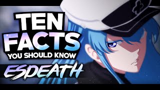 10 Facts About Esdeath You Probably Didnt Know Akame Ga Kill [upl. by Ithnan]