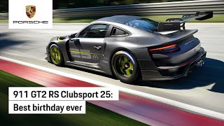 911 GT2 RS Clubsport 25 – MantheyRacing’s special birthday gift [upl. by Einnej575]