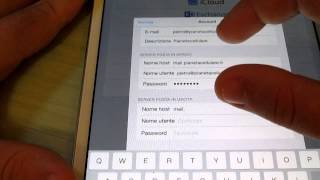 Guida configurare manualmente un account Mail su IOS [upl. by Petite]