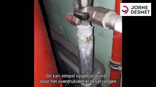 Waterverbruik gestegen Oorzaak constant lekkend overdrukventiel van de boiler [upl. by Aiselad]