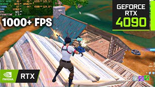 Fortnite  RTX 4090  Performance Mode 1000 FPS Lowest Settings [upl. by Graehl15]