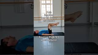 Routine PILATES pour débuter  pilates pilatesworkout abdos [upl. by Angelle828]