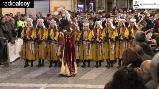 Diana  Fiestas de Moros y Cristianos de Alcoy 2017 [upl. by Anidene932]