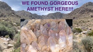 Rockhounding Amethyst Smokey Quartz amp More in the Kingston Range FIND AMETHYST NEAR VEGAS [upl. by Apple150]