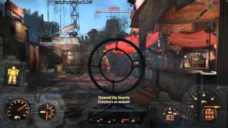 Fallout4  Two Shot High Speed Minigun [upl. by Landau]