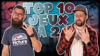 TOP 10 des jeux de société à 2 JOUEURS [upl. by Brunn]