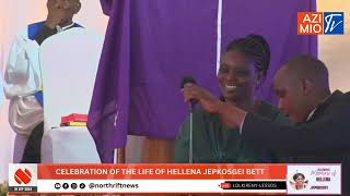 POWERFUL Wife to Farouk Kibet ACCORDED MASSIVE respect as she spoke during funeral of Hellena Bett [upl. by Kiki995]