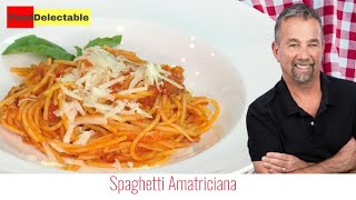 How To Make Spaghetti Amatriciana  Bucatini Amatriciana  Italian Recipe [upl. by Atnad]