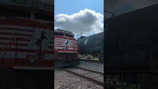 NS 30L Meets NS 911 At Wentzville MO [upl. by Akiemat720]