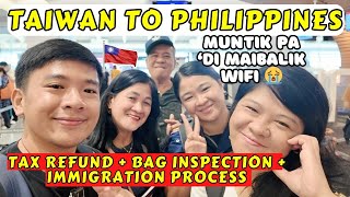 TAIWAN 2024 GOODBYE TAIWAN 🇹🇼 Travel Requirements Tax Refund Immigration Process [upl. by Nottus]