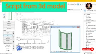 Archicad Tutorial    Extract Script from 3D Model for Reuse  Useful for Less Size  rkvideo1 [upl. by Oidale]