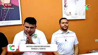 Antesala Ordenacion Diaconal Francis Antonio Fuentes en Directo desde Santa Barbara [upl. by Pinzler991]