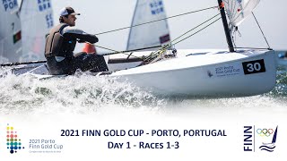 2021 Finn Gold Cup  Race 13 [upl. by Eireva232]