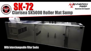 Synergy Reef® SK72 Clarisea Roller Mat Sump [upl. by Aenneea218]