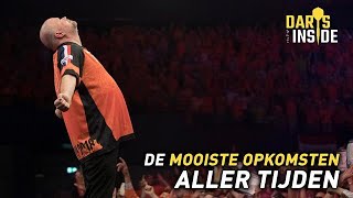 De allermooiste opkomsten ooit  RTL 7 DARTS INSIDE [upl. by Anirahtak]