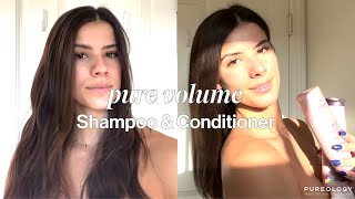 Pureology Pure Volume Shampoo amp Conditioner [upl. by Eanram96]